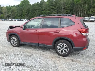 2022 Subaru Forester Premium with VIN JF2SKAEC3NH426562, listed as a Copart auction lot 57149855 with 55,280 mi miles and Salvage title. Bid and sale history available at DreamBid. Image 2.