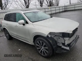 2020 Volvo XC90 Inscription with VIN YV4A221L1L1618474, listed as a Copart auction lot 45589905 with 87,455 mi miles and Salvage title. Bid and sale history available at DreamBid. Image 4.