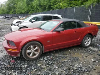 2008 Ford Mustang GT Deluxe with VIN 1ZVHT85HX85152340, listed as a Copart auction lot 57599865 with 103,797 mi miles and Salvage title. Bid and sale history available at DreamBid. Image 1.