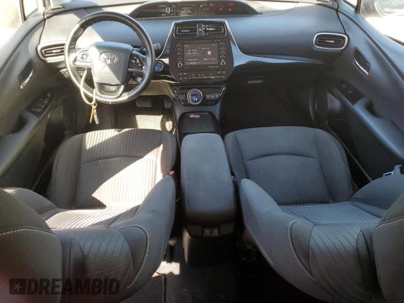2020 Toyota Prius LE z VIN JTDKARFP4L3124967, wystawiony jako Copart lot #85278224 z przebiegiem 80 842 mil mil oraz Szkoda całkowita • Salvage title. Historia ofert i sprzedaży dostępna na DreamBid. Obrazek 8.