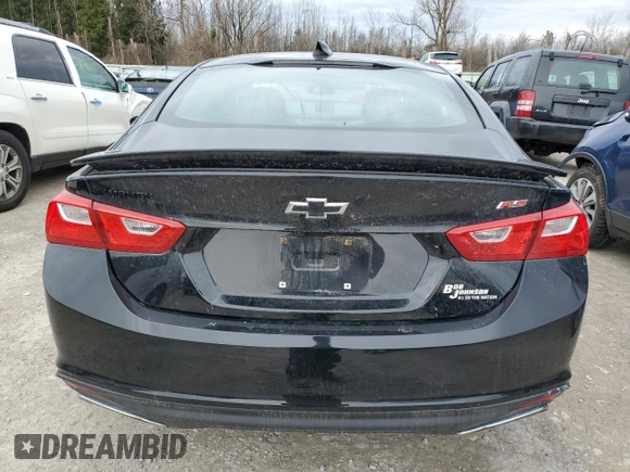 2020 Chevrolet Malibu RS with VIN 1G1ZG5ST5LF078646, listed as a Copart auction lot 51387275 with 33,956 mi miles and Salvage Title. Bid and sale history available at DreamBid. Image 6.