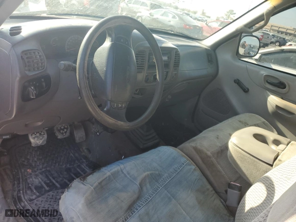 1999 Ford F-150 Work Series with VIN 1FTZF1727XKC14422, listed as a Copart auction lot 86624794 with 0 mi miles and Salvage Title. Bid and sale history available at carsss.com. Image 8.