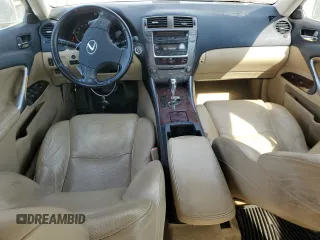 2006 Lexus IS 250 with VIN JTHBK262865012673, listed as a Copart auction lot 64866815 with 169,413 mi miles and Clean title. Bid and sale history available at DreamBid. Image 8.