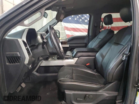 2019 Ford F-150 XL with VIN 1FTEW1E54KFB09804, listed as a Copart auction lot 52215404 with 80,222 mi miles and Salvage Title. Bid and sale history available at carsss.com. Image 7.