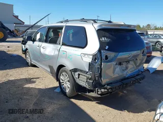 2014 Toyota Sienna XLE with VIN 5TDYK3DC7ES447903, listed as a IAAI auction lot 41835665 with 224,492 mi miles. Bid and sale history available at carsss.com. Image 3.