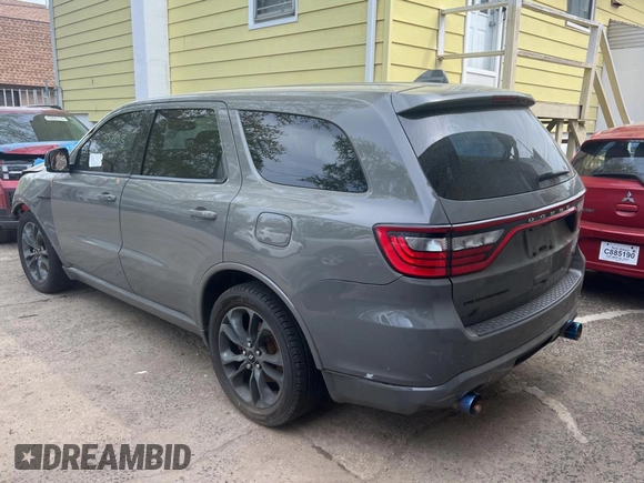 2020 Dodge Durango R/T с VIN 1C4SDJCT0LC395437, выставлен на аукционе Copart как лот 54849085 с пробегом 55 203 миль миль и Списание • Salvage title. История ставок и продаж доступна на DreamBid. Изображение 3.