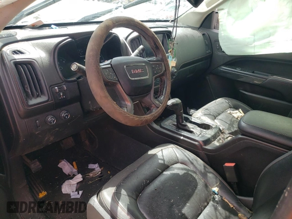 2019 GMC Canyon 4WD All Terrain w/Cloth with VIN 1GTG6FEN7K1294319, listed as a Copart auction lot 70975374 with 0 mi miles and Salvage Title. Bid and sale history available at carsss.com. Image 8.