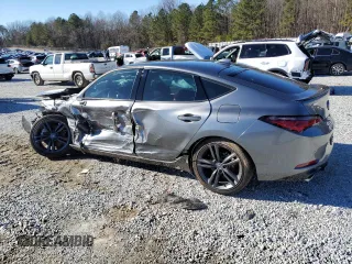 2024 Acura Integra Technology with VIN 19UDE4G70RA016396, listed as a Copart auction lot 87123924 with 10,672 mi miles and Salvage title. Bid and sale history available at DreamBid. Image 2.