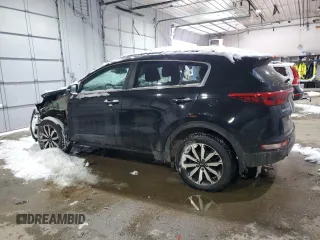 2019 Kia Sportage EX with VIN KNDPNCAC6K7518148, listed as a Copart auction lot 44252175 with 67,210 mi miles and Salvage Title. Bid and sale history available at carsss.com. Image 2.