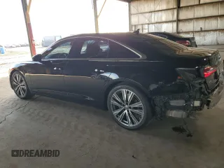2019 Audi A6 Premium Plus with VIN WAUE8AF27KN120426, listed as a Copart auction lot 85317564 with 57,340 mi miles and Salvage Title. Bid and sale history available at carsss.com. Image 2.