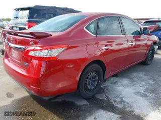 2014 Nissan Sentra SV with VIN 3N1AB7APXEY233290, listed as a IAAI auction lot 41859003 with 163,374 mi miles. Bid and sale history available at carsss.com. Image 4.