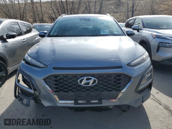 2019 Hyundai Kona Ultimate with VIN KM8K5CA59KU244288, listed as a Copart auction lot 47204255 with 48,532 mi miles and Salvage Title. Bid and sale history available at carsss.com. Image 5.