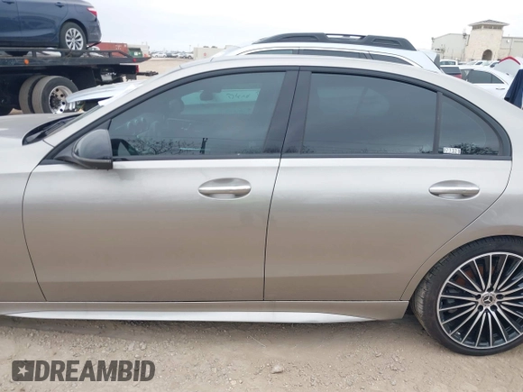 2024 Mercedes-Benz C 300 with VIN W1KAF4HB3RR177320, listed as a IAAI auction lot 41595252 with 4,741 mi miles and . Bid and sale history available at DreamBid. Image 14.