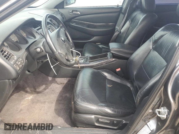 2003 Acura TL Type S w/Navigation System with VIN 19UUA56953A004997, listed as a Copart auction lot 48595595 with 201,470 mi miles and Salvage Title. Bid and sale history available at carsss.com. Image 7.
