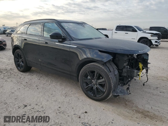 2018 Land Rover Range Rover Velar S with VIN SALYB2RV4JA743899, listed as a Copart auction lot 53157655 with 32,551 mi miles and Salvage Title. Bid and sale history available at carsss.com. Image 4.