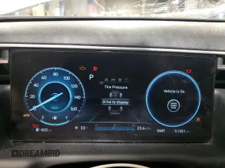 2023 Hyundai Santa Cruz SEL z VIN 5NTJC4AE3PH044232, wystawiony jako Copart lot #88196565 z przebiegiem 51 481 mil mil oraz Szkoda całkowita • Salvage title. Historia ofert i sprzedaży dostępna na DreamBid. Obrazek 9.