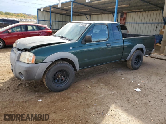 2001 Nissan Frontier XE with VIN 1N6DD26S21C320590, listed as a Copart auction lot 78059624 with Not provided miles and Salvage title. Bid and sale history available at DreamBid. Image 1.