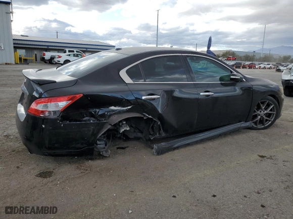 2011 Nissan Maxima 3.5 S with VIN 1N4AA5AP5BC827347, listed as a Copart auction lot 49137585 with 184,801 mi miles and Salvage Title. Bid and sale history available at carsss.com. Image 3.