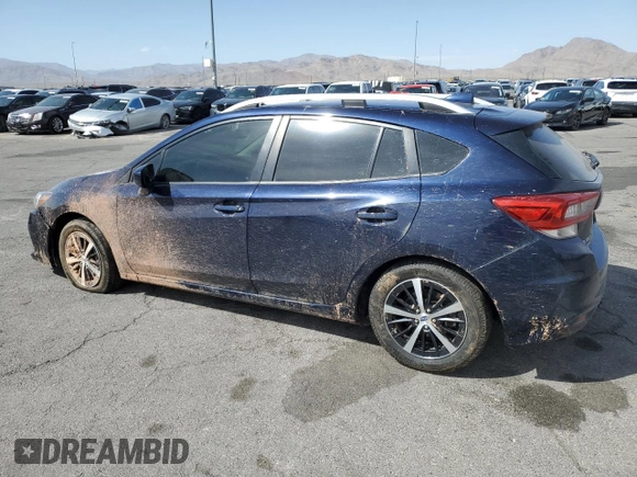 2020 Subaru Impreza Premium with VIN 4S3GTAV6XL3726525, listed as a Copart auction lot 50821405 with 66,114 mi miles and Salvage title. Bid and sale history available at DreamBid. Image 2.