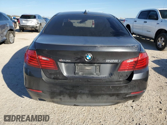 2016 BMW 5 Series 535i with VIN WBA5B1C52GG552322, listed as a Copart auction lot 88642675 with Not Provided miles and Salvage Title. Bid and sale history available at DreamBid. Image 6.