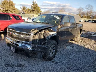 2011 Chevrolet Silverado 1500 LT with VIN 3GCPKSEA0BG116352, listed as a Copart auction lot 45898345 with 163,953 mi miles and Salvage Title. Bid and sale history available at DreamBid. Image 1.