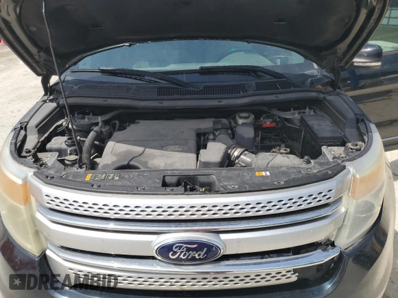 2014 Ford Explorer XLT with VIN 1FM5K7D8XEGB15949, listed as a Copart auction lot 55047035 with 191,151 mi miles and Salvage Title. Bid and sale history available at DreamBid. Image 12.