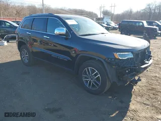 2021 Jeep Grand Cherokee Limited with VIN 1C4RJFBG0MC647293, listed as a IAAI auction lot 41310456 with 13,466 mi miles. Bid and sale history available at carsss.com. Image 1.