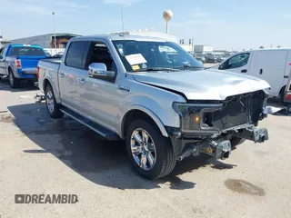 2018 Ford F-150 XL with VIN 1FTEW1C58JKC21417, listed as a IAAI auction lot 41776595 with 91,966 mi miles. Bid and sale history available at carsss.com. Image 1.