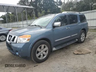 2012 Nissan Armada SV z VIN 5N1BA0ND5CN601960, wystawiony jako Copart lot #50202765 z przebiegiem 129 713 mil mil oraz Szkoda całkowita • Salvage title. Historia ofert i sprzedaży dostępna na DreamBid. Obrazek 1.