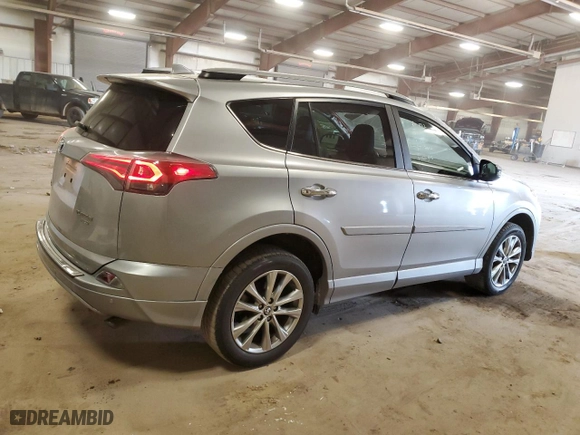 2017 Toyota RAV4 Limited with VIN 2T3DFREV9HW558235, listed as a Copart auction lot 54001245 with 19,681 mi miles and Clean Title. Bid and sale history available at carsss.com. Image 3.