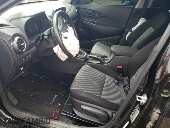 2020 Hyundai Kona SEL with VIN KM8K22AA7LU470072, listed as a Copart auction lot 65822584 with 18,043 mi miles and Salvage title. Bid and sale history available at DreamBid. Image 7.