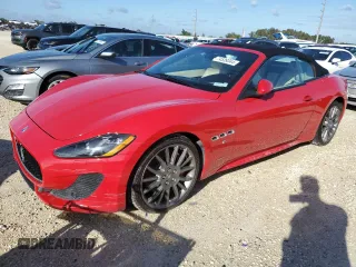 2013 Maserati GranTurismo Convertible Sport with VIN ZAM45VMA7D0073435, listed as a Copart auction lot 74539344 with 0 mi miles and Salvage Title. Bid and sale history available at carsss.com. Image 1.