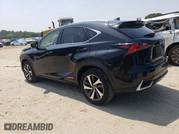 2019 Lexus NX 300h with VIN JTJBJRBZ3K2104833, listed as a Copart auction lot 60266395 with 109,030 mi miles and Salvage title. Bid and sale history available at DreamBid. Image 2.