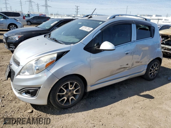 2013 Chevrolet Spark LT with VIN KL8CF6S99DC613354, listed as a Copart auction lot 52751755 with 88,072 mi miles and Salvage Title. Bid and sale history available at DreamBid. Image 1.