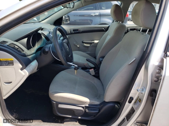 2010 Kia Forte LX with VIN KNAFT4A22A5186652, listed as a Copart auction lot 66001914 with 134,511 mi miles and Salvage Title. Bid and sale history available at carsss.com. Image 7.