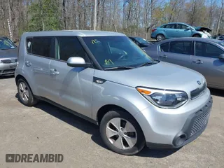 2014 Kia Soul with VIN KNDJN2A22E7716169, listed as a IAAI auction lot 41981229 with 156,057 mi miles. Bid and sale history available at carsss.com. Image 1.