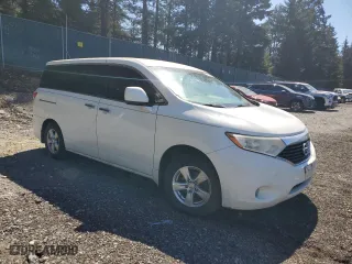 2013 Nissan Quest LE with VIN JN8AE2KP0D9061897, listed as a Copart auction lot 53755695 with 144,997 mi miles and Clean Title. Bid and sale history available at carsss.com. Image 4.