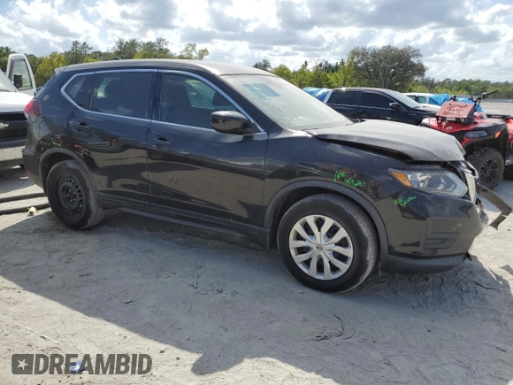 2019 Nissan Rogue S with VIN KNMAT2MV0KP560852, listed as a Copart auction lot 50468875 with 88,117 mi miles and Salvage Title. Bid and sale history available at carsss.com. Image 4.
