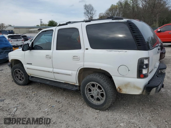 2001 Chevrolet Tahoe LS with VIN 1GNEK13T81J263934, listed as a Copart auction lot 51308885 with 0 mi miles and Salvage Title. Bid and sale history available at carsss.com. Image 2.