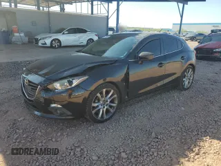 2016 Mazda 3 i Touring with VIN JM1BM1L73G1283042, listed as a Copart auction lot 61417685 with 71,876 mi miles and Salvage title. Bid and sale history available at DreamBid. Image 1.