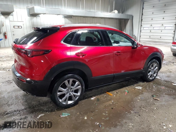 2023 Mazda CX-30 S Premium with VIN 3MVDMBDM3PM527681, listed as a Copart auction lot 52681595 with 48,168 mi miles and Salvage Title. Bid and sale history available at DreamBid. Image 3.