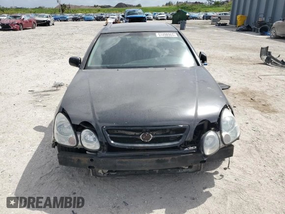 2000 Lexus GS 300 with VIN JT8BD68S7Y0110706, listed as a Copart auction lot 51498965 with 191,625 mi miles and Salvage Title. Bid and sale history available at DreamBid. Image 5.