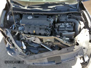 2014 Nissan Sentra SV with VIN 1N4AB7AP3EN855147, listed as a Copart auction lot 49116175 with 153,345 mi miles and Salvage Title. Bid and sale history available at DreamBid. Image 11.
