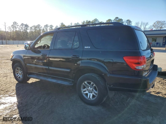 2006 Toyota Sequoia SR5 with VIN 5TDZT34A36S283129, listed as a Copart auction lot 86210744 with 307,960 mi miles and Salvage Title. Bid and sale history available at carsss.com. Image 2.