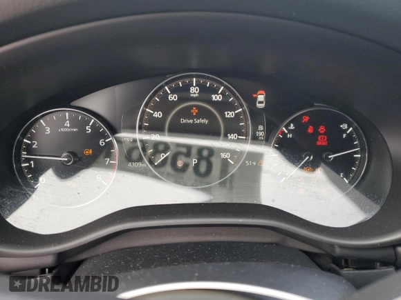 2024 Mazda 3 S with VIN 3MZBPAAM3RM435436, listed as a Copart auction lot 85861614 with 4,309 mi miles and Salvage Title. Bid and sale history available at DreamBid. Image 9.