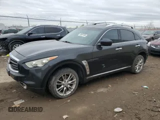 2013 Infiniti FX with VIN JN8CS1MU6DM142057, listed as a Copart auction lot 89081565 with 180,511 mi miles and Salvage Title. Bid and sale history available at carsss.com. Image 1.