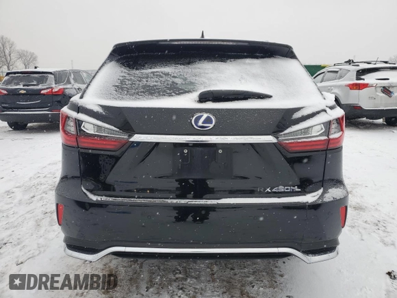 2018 Lexus RX with VIN JTJDGKCAXJ2004962, listed as a Copart auction lot 87771825 with 113,074 mi miles and Salvage Title. Bid and sale history available at carsss.com. Image 6.