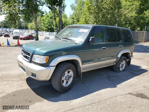 1999 Isuzu Trooper S with VIN JACDJ58X6X7913469, listed as a Copart auction lot 74690934 with 202,379 mi miles and Salvage Title. Bid and sale history available at carsss.com. Image 1.