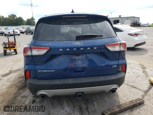 2022 Ford Escape Titanium Plug-In Hybrid with VIN 1FMCU0LZXNUA86733, listed as a Copart auction lot 70431164 with 29,311 mi miles and Salvage title. Bid and sale history available at DreamBid. Image 6.
