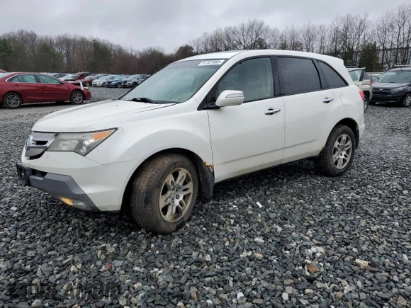 2009 Acura MDX with VIN 2HNYD28229H512144, listed as a Copart auction lot 51107965 with 192,214 mi miles and Clean Title. Bid and sale history available at carsss.com. Image 1.